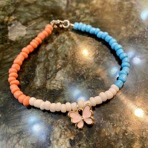 Tri-color Butterfly Bracelet